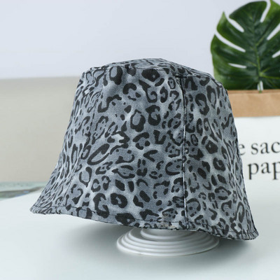 Palarie de dama cu pescuit tip animal print