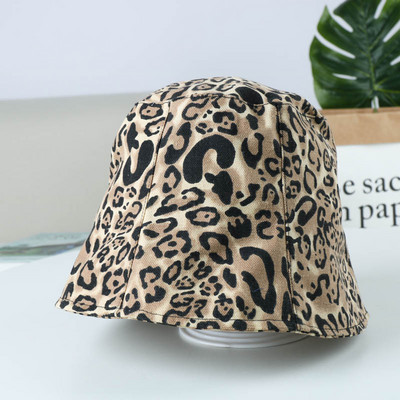 Palarie de dama cu pescuit tip animal print