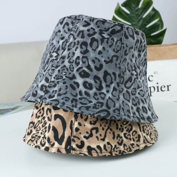 Palarie de dama cu pescuit tip animal print