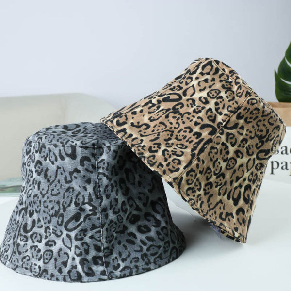 Palarie de dama cu pescuit tip animal print
