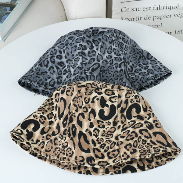 Palarie de dama cu pescuit tip animal print