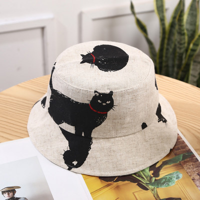 Γυναικείο καπέλο για ψάρεμα με απλικέ