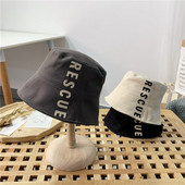 Pălărie de pescuit pentru femei cu inscripție