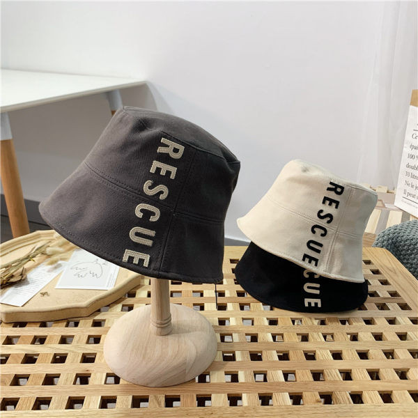 Pălărie de pescuit pentru femei cu inscripție