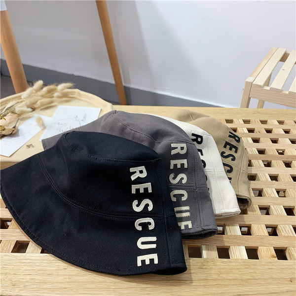 Pălărie de pescuit pentru femei cu inscripție