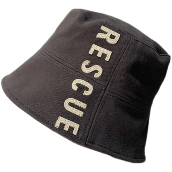 Pălărie de pescuit pentru femei cu inscripție