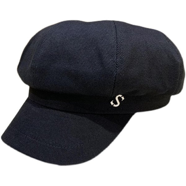 Palarie textila dama model nou cu litera metalica