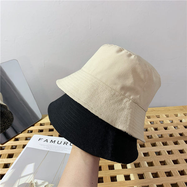 Pălărie textil tip pescuit - față-verso