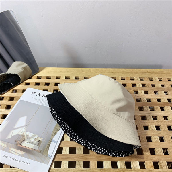 Pălărie textil tip pescuit - față-verso