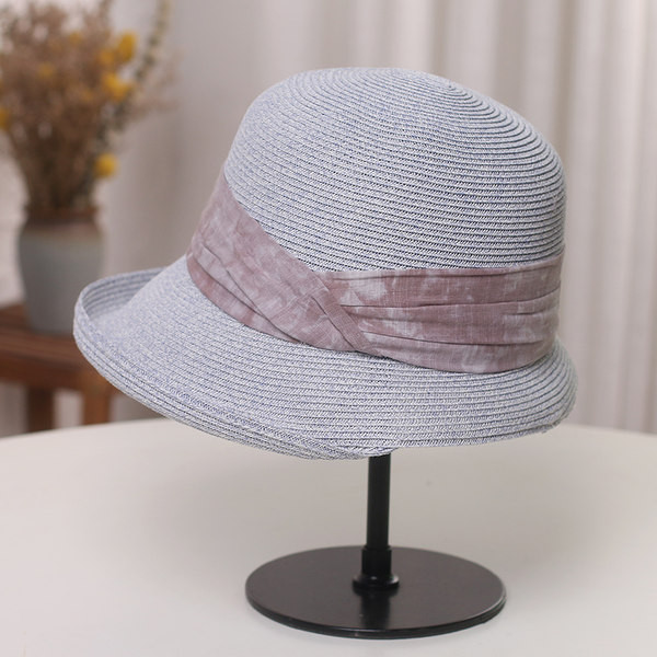 Pălărie de paie pentru femei în trei culori