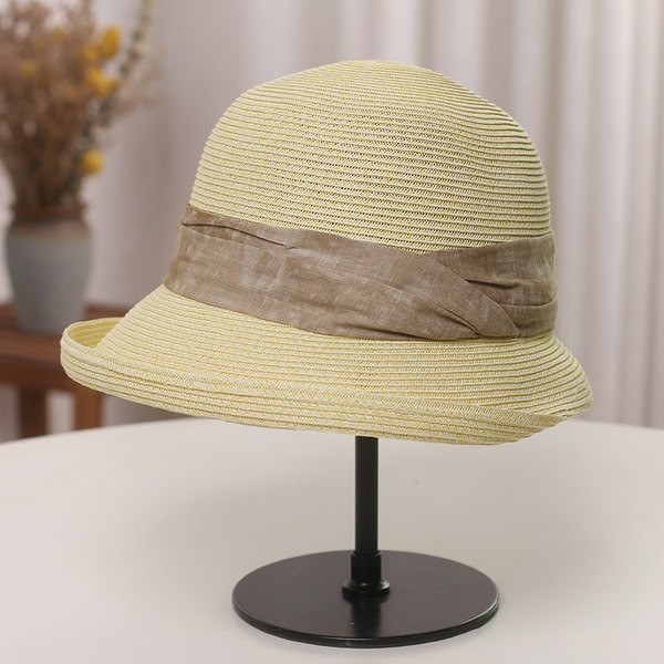 Pălărie de paie pentru femei în trei culori