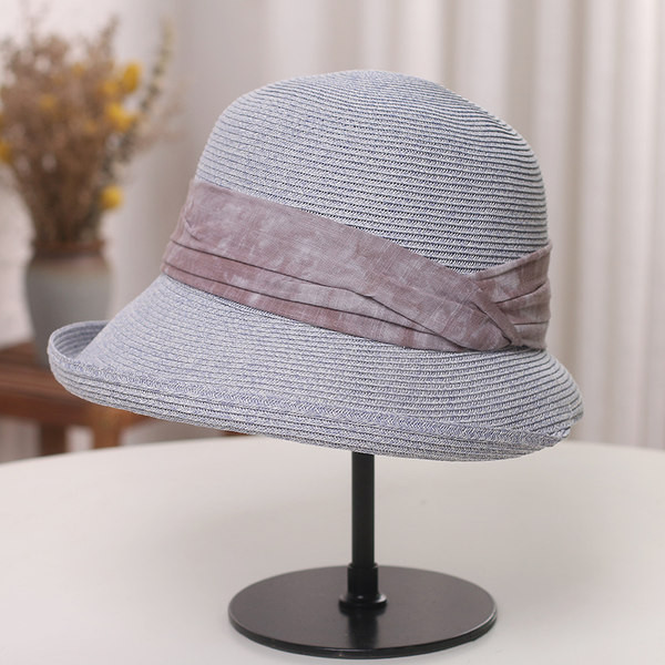 Pălărie de paie pentru femei în trei culori