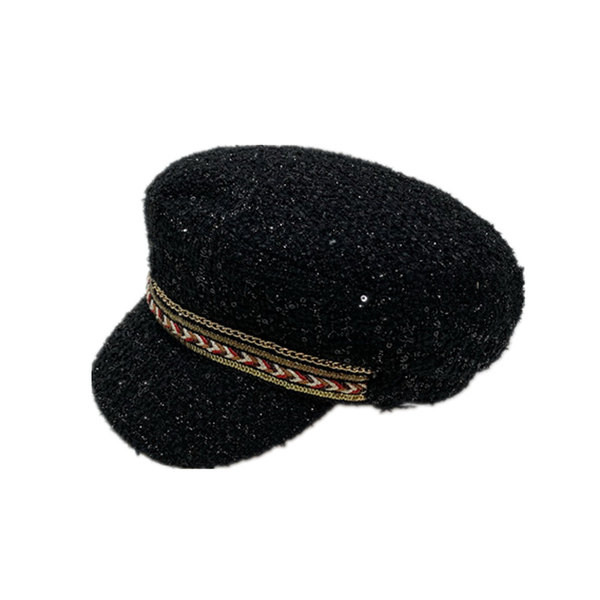 Dámska baretka s flitrami