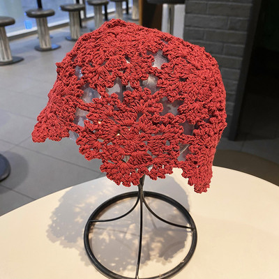 Νέο μοντέλο γυναικείο πλεκτό καπέλο σε διάφορα χρώματα