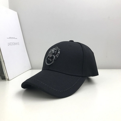 Pălărie pentru femei de zi cu zi cu element metalic și vizor