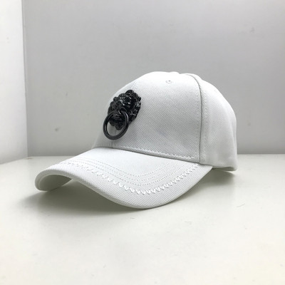 Pălărie pentru femei de zi cu zi cu element metalic și vizor