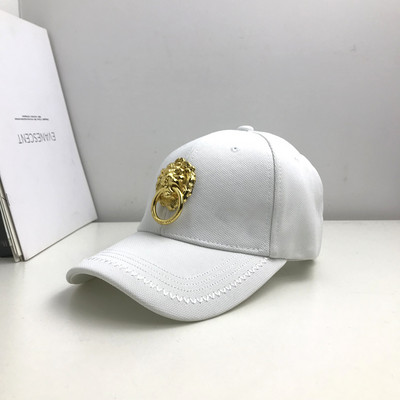 Pălărie pentru femei de zi cu zi cu element metalic și vizor