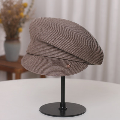 Pălărie de paie potrivită pentru primăvară și vară în patru culori