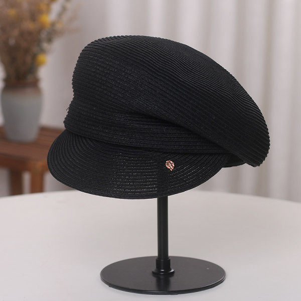 Pălărie de paie potrivită pentru primăvară și vară în patru culori