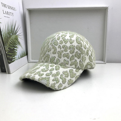 Palarie de dama model nou cu imprimeu leopard