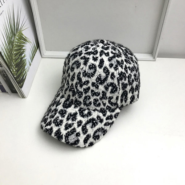 Palarie de dama model nou cu imprimeu leopard