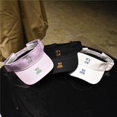 Palarie de dama reglabila cu broderie si vizor