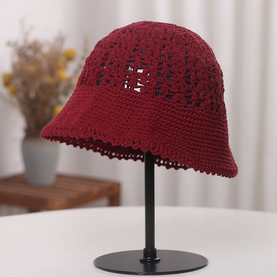 Πλεκτό γυναικείο καπέλο σε έξι χρώματα