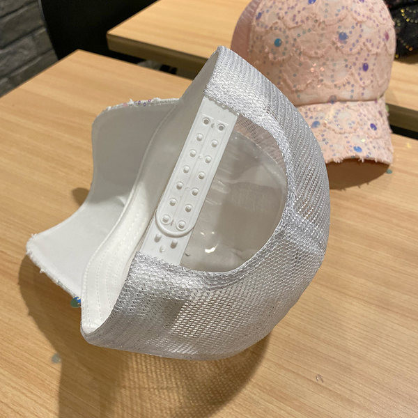 Palarie de dama model nou cu paiete si vizor