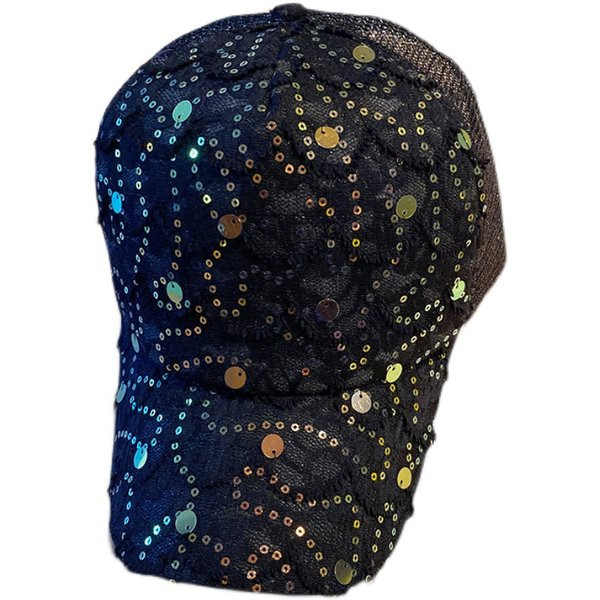 Palarie de dama model nou cu paiete si vizor