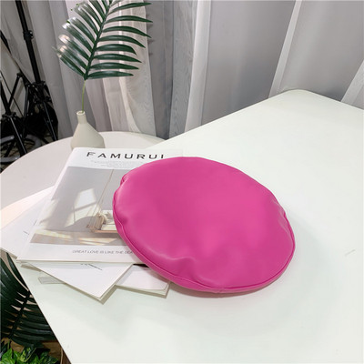 Beretă din piele de primăvară-toamnă pentru femei