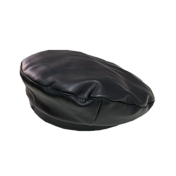 Beretă din piele de primăvară-toamnă pentru femei