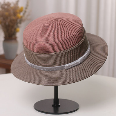 Palarie de dama in trei culori potrivita pentru vara