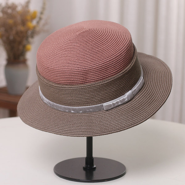 Palarie de dama in trei culori potrivita pentru vara