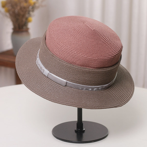 Palarie de dama in trei culori potrivita pentru vara