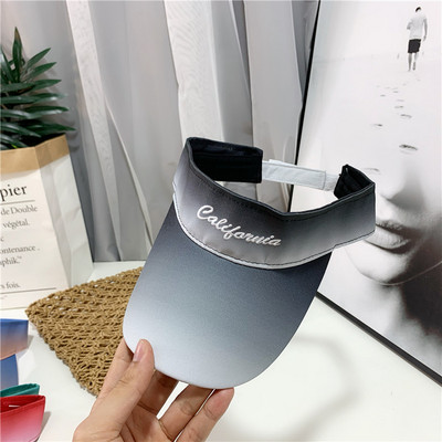 Palarie cu vizor de dama in culori irizate