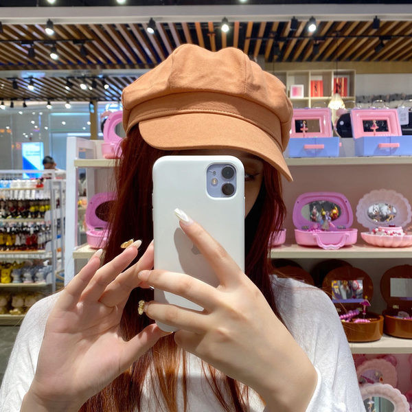 Ženski šešir obični model tipa kape sa šilterom