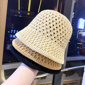 Pălărie de damă modernă tip idiot potrivită pentru vară