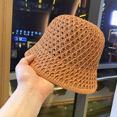 Pălărie de damă modernă tip idiot potrivită pentru vară