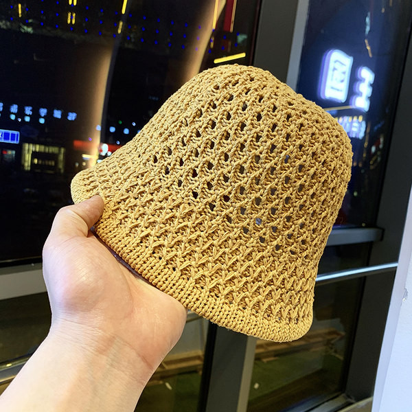 Pălărie de damă modernă tip idiot potrivită pentru vară