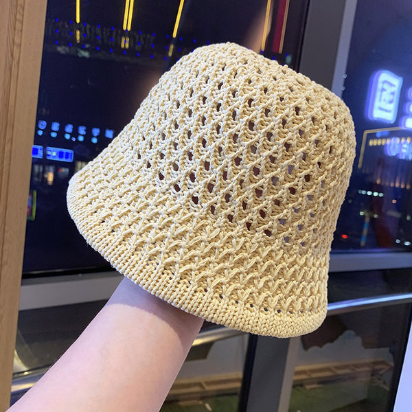 Pălărie de damă modernă tip idiot potrivită pentru vară