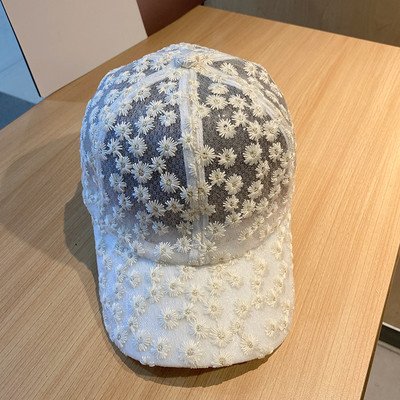 Palarie de dama din dantela cu vizor