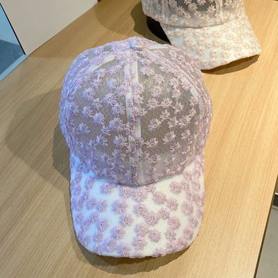 Palarie de dama din dantela cu vizor