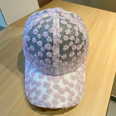 Palarie de dama din dantela cu vizor