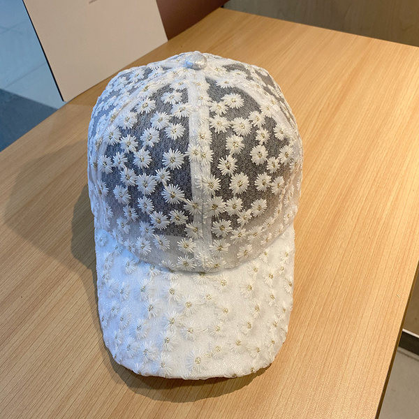 Palarie de dama din dantela cu vizor