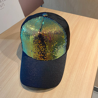 Palarie stralucitoare dama model nou cu paiete