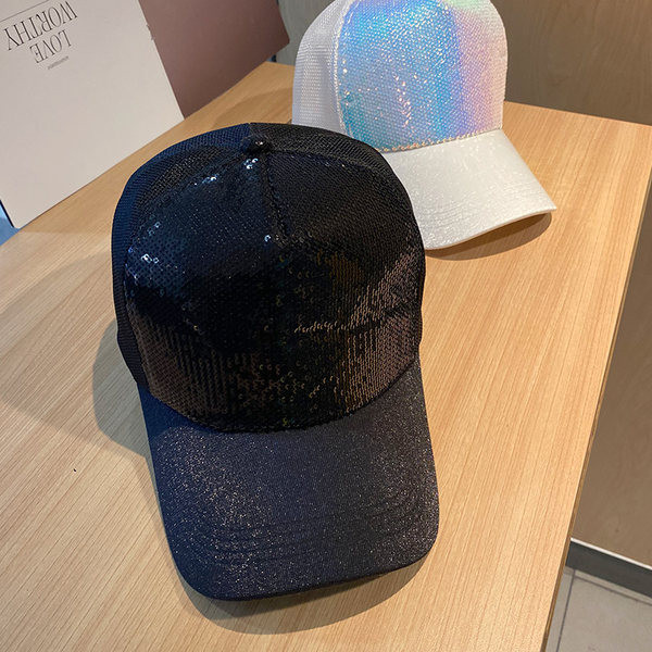 Palarie stralucitoare dama model nou cu paiete