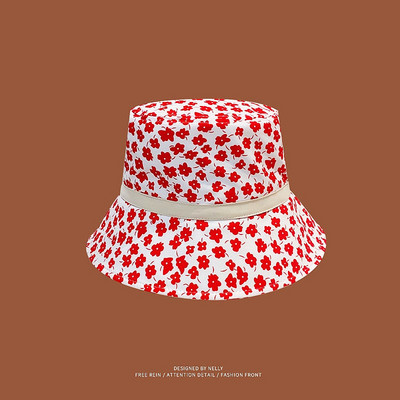 Palarie de dama cu motive florale