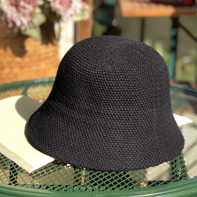 Palarie de dama tricotata - model simplu