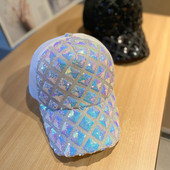 Palarie stralucitoare de dama cu paiete