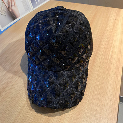 Palarie stralucitoare de dama cu paiete